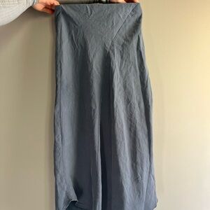 Zara High Low Gray Skirt